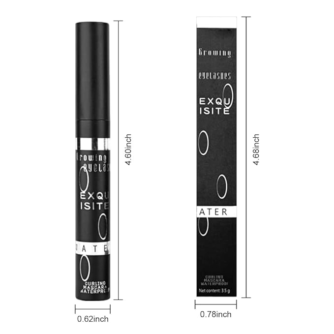 5 PCS Black Voluminous Original Volume Building Mascara Set Makeup, Lengthening, Defining, Curling, Multiplying, Buildable Formula,Cruelty Free,Waterproof-1 (5Pcs-Black-Mascara-Silver)