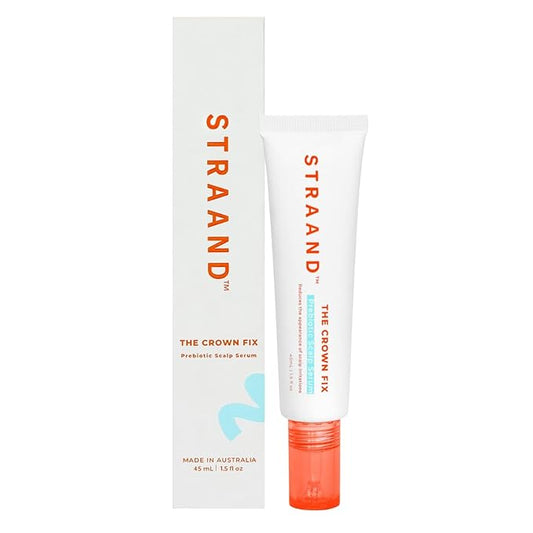 Crown Fix Dry Scalp Serum - Hydrating Serum for Hair Repair & Itchy Scalp Relief - Prebiotic Formula Moisturizes & Relieves Stress from Heat Styling - Vegan & Safe for Colored Hair (1.5 oz)