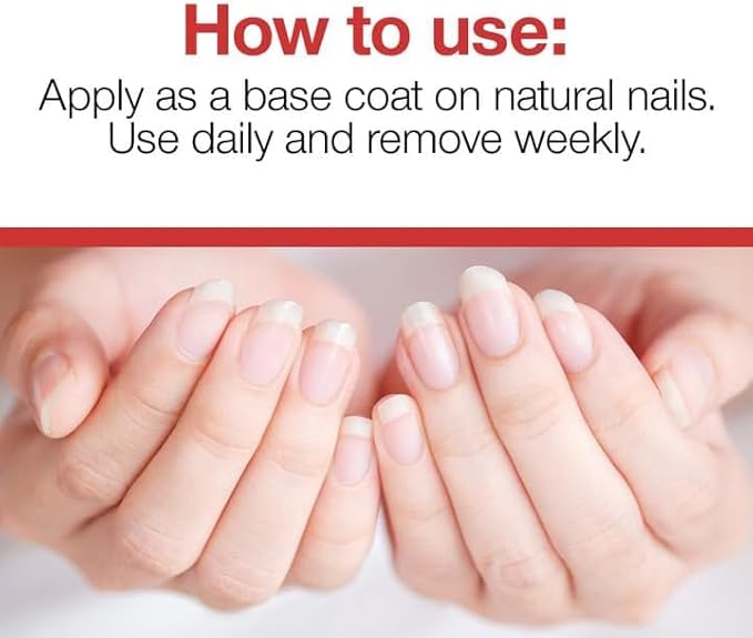 Probelle Nail Strengthener, Nail Strengthening Treatment, Nail Growth and Repair, Stops Peeling, Splits, Chips, Cracks, and Strengthens Nails (0.50 ounces, 3)