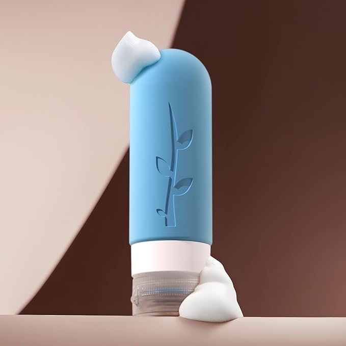 16 Pack Travel Bottles Set - TSA Approved Leak Proof Silicone Squeezable Containers for Toiletries, Conditioner, Shampoo, Lotion & Body Wash Accessories (16 pcs/G3 Pack)