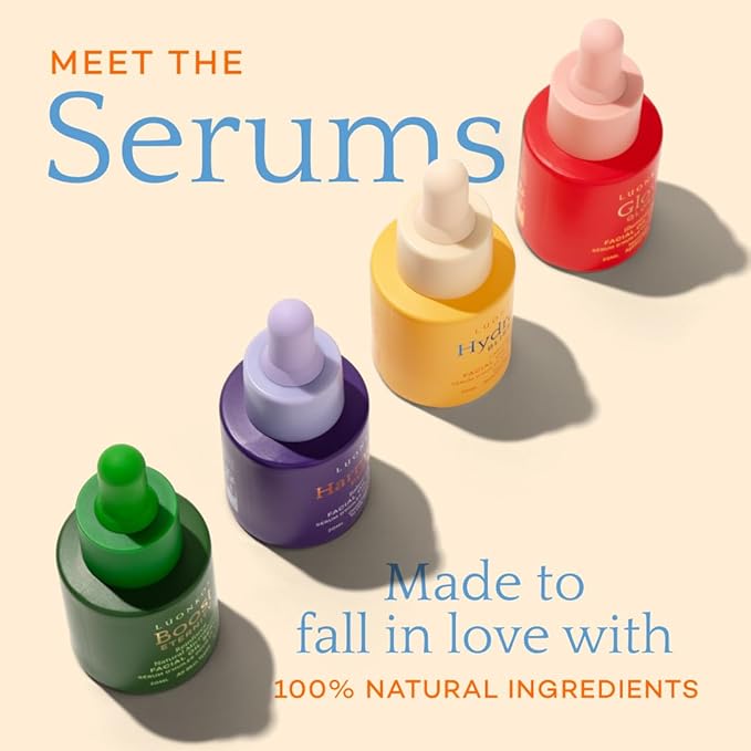 Bliss Facial Serum, Oil-Based Alternative to Vitamin C Serum for Face – Smooth Hydrating Serum with Vitamin E, Almond Oil, Squalane, Flower Extracts - For Dry and Sensitive Skin - 20ml