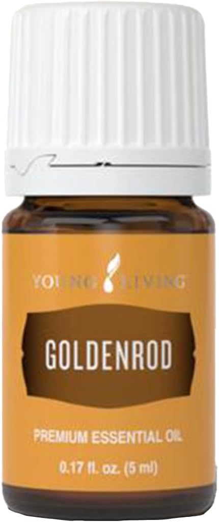 Goldenrod Essential Oil | 5 ml | Warm & Uplifting Aroma for Diffusing, Topical Use, & DIY Blends | 100% Pure Essential Oil with Young Living’s Seed to Seal® Quality Commitment