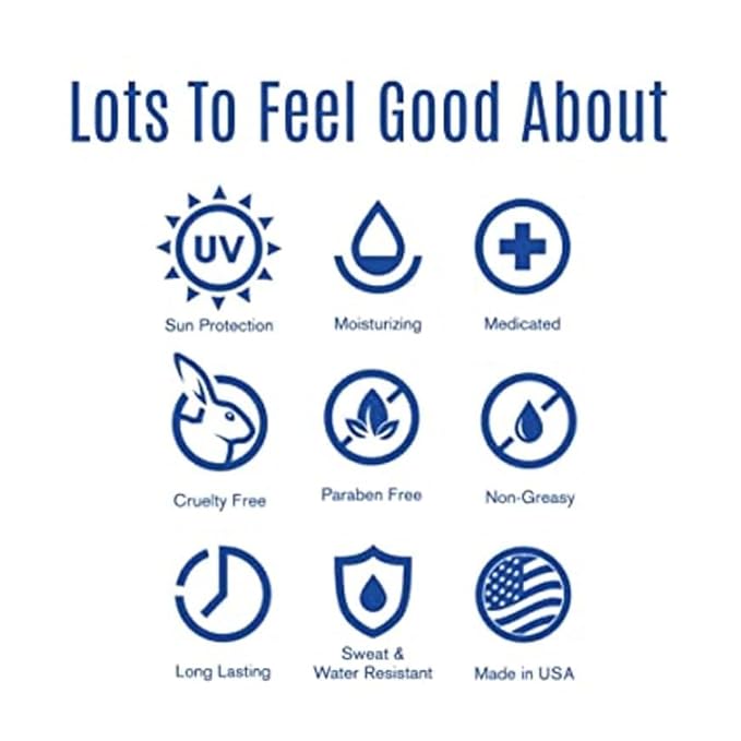 Dermatone Original Lip Balm | Medicated & Moisturizing | Cocoa Butter, Aloe, Vitamin E | Soothe & Heal Chapped Lips | SPF30 | 3-Pack, 0.15oz sticks