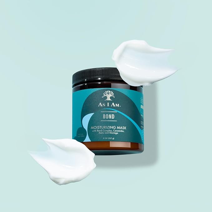 As I Am Bond Repair Hair Mask - 8 oz - Hair Repair Treatment For Damaged Hair - with Moringa, Amla, & Ceramides