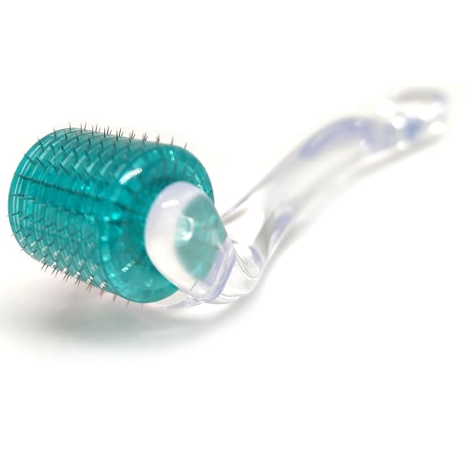 Derma Roller, 192 Titanium Microneedles for Face, Body and Scalp - Microneedling Roller for Men and Women - Skin care tools