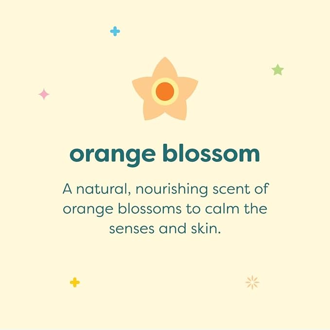 Babyganics Baby Shampoo + Body Wash Pump Bottle, Orange Blossom, Non-Allergenic and Tear-Free, 16 Fl Oz (Pack of 3), Packaging May Vary