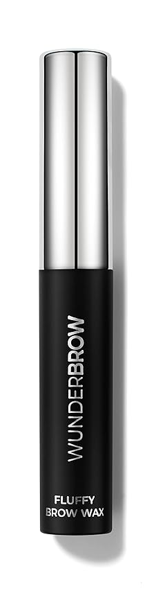 WUNDERBROW Fluffy Brow Wax, Vegan and Cruelty-Free Eyebrow Wax With a Waterproof Long Lasting Hold, Enriched with Jojoba and Argan Oil (Brunette)