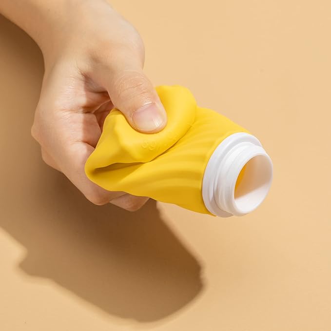 3oz Travel Bottles, Empty Squeeze Toiletries, Tsa Liquid Container, Leak Proof Traveling Size for Shampoo, Conditioner, Lotion (4PCS)