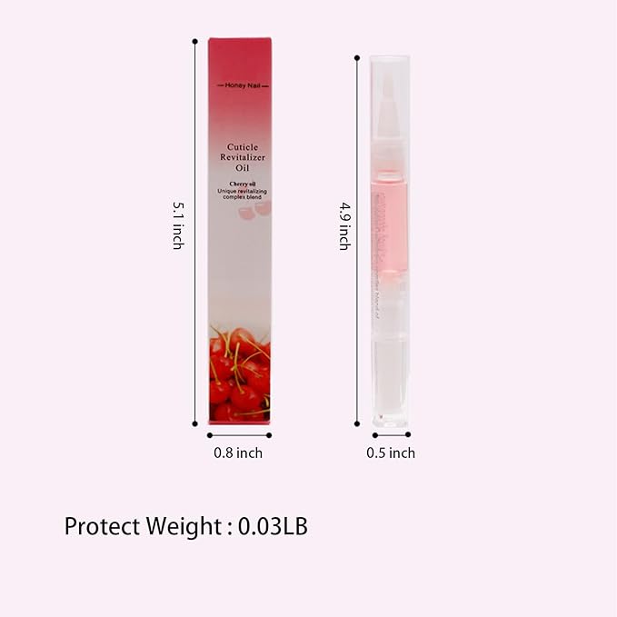 Cuticle Oils Set of 6PCS Floral Smell Cuticle Revitalize Oil, Nail Oil For Growth And Strength, Nail Strengthener - Cuticle Softener - Cuticle Remover - Cuticle Oil Pen (0.3 fl oz Bottles)