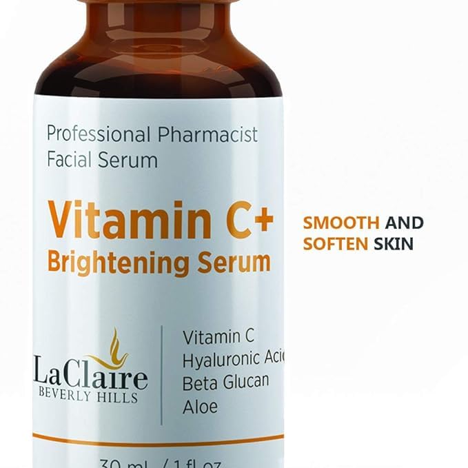 Vitamin C+ serum 3-Pack, Strong vitamin C serum, brightening serum for face, topical facial serum with Hyaluronic acid, Vitamin C facial brightening serum, Vitamin C+, Made in the USA