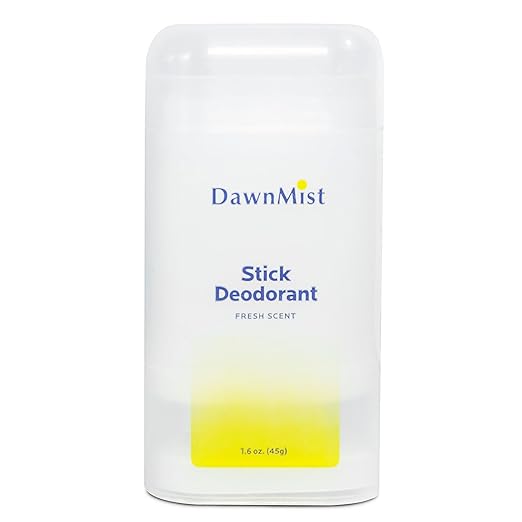 DAWNMIST Stick Deodorant, Fresh Scent 1.6 oz. Clear (Box of 144)