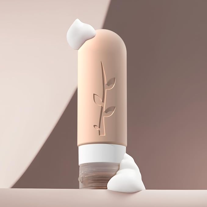 16 Pack Travel Bottles Set - TSA Approved Leak Proof Silicone Squeezable Containers for Toiletries, Conditioner, Shampoo, Lotion & Body Wash Accessories (16 pcs/P1 Pack)