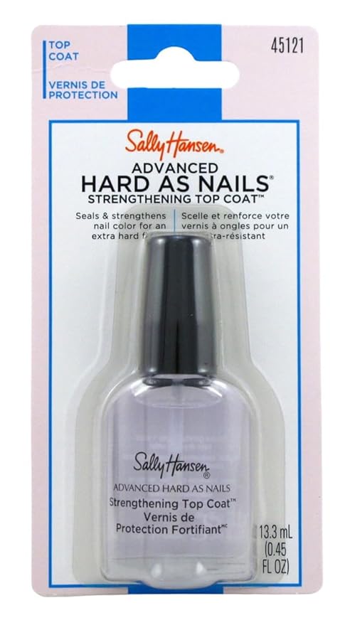 Sally Hansen Hard As Nails®, Top Coat, Nail Strengthener, Nail Protectant