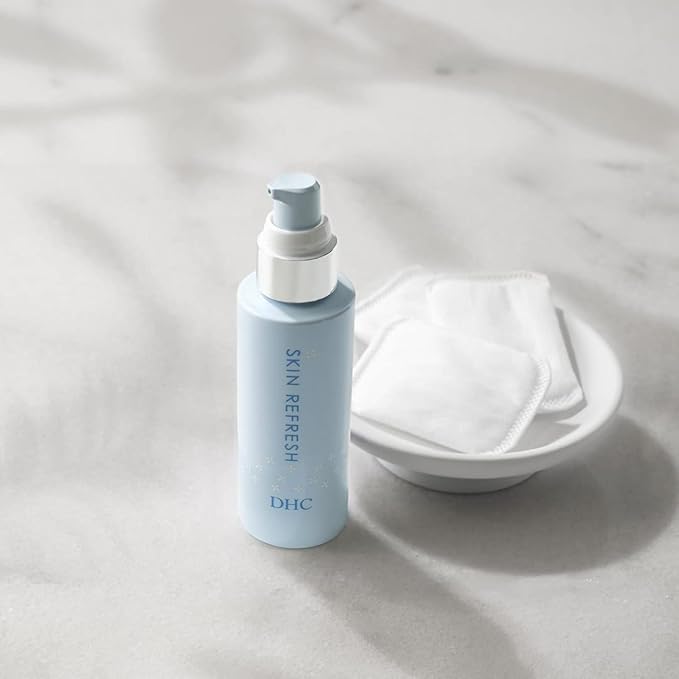 DHC Skin Refresh, Gentle Leave-on Liquid Exfoliator, Exfoliates Dull, Uneven Skin Tone and Texture, Reveals Soft, Smooth, Luminous Glow, All Skin Types, 3.38 fl oz