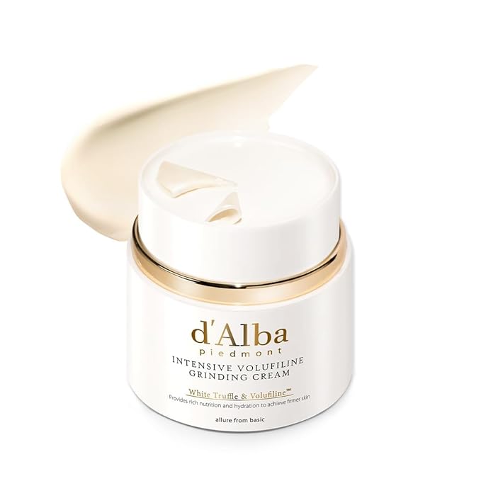 d'alba Piedmont Italian White Truffle Intensive Grinding Cream, Volufiline 50,000ppm, elasticity care and nourishment, Korean Skin Care