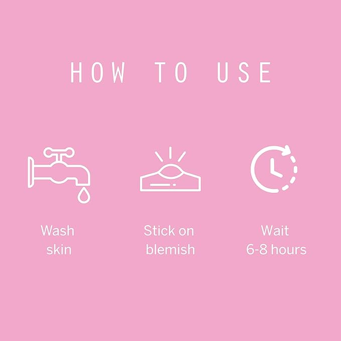 Dot Pimple Zit Patches for Face – Dermatologist Recommended & Ranked 1 for Most Effective Blemish Support – All Natural Hydrocolloid Acne Stickers with Vitamin C & Salicylic Acid (8 & 12 mm, 36 ct)