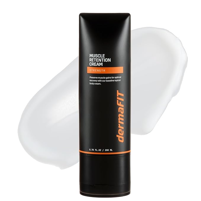 Strength Muscle Maintenance Body Cream - Post Workout Prevents Muscle Loss for Men & Women, Muscle Retention Cream, 200ml, No Artificial Fragrance, M.A.X. Tech, Topical Analgesic for Muscle