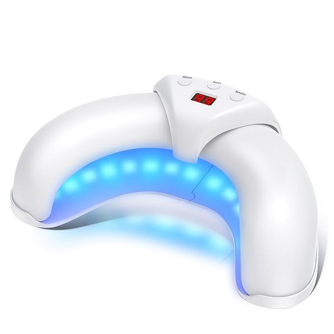 2025 New Nail-Fungus-Cleaning-Device for Multiple Toenails & Fingernails, Foldable Nail Fungus Light Device, Suitable for Discolored And Thickened Toenails, Easy to Use at Home