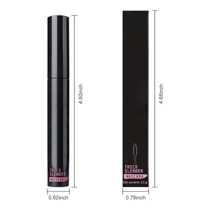 5 Pack Mascara Bulk, Multipack Mini Black Mascara Pack for Women, Waterproof Voluminous Original Volume Building Eyelash Makeup Set, Lengthening, Defining, Curling, Multiplying, Cruelty Free