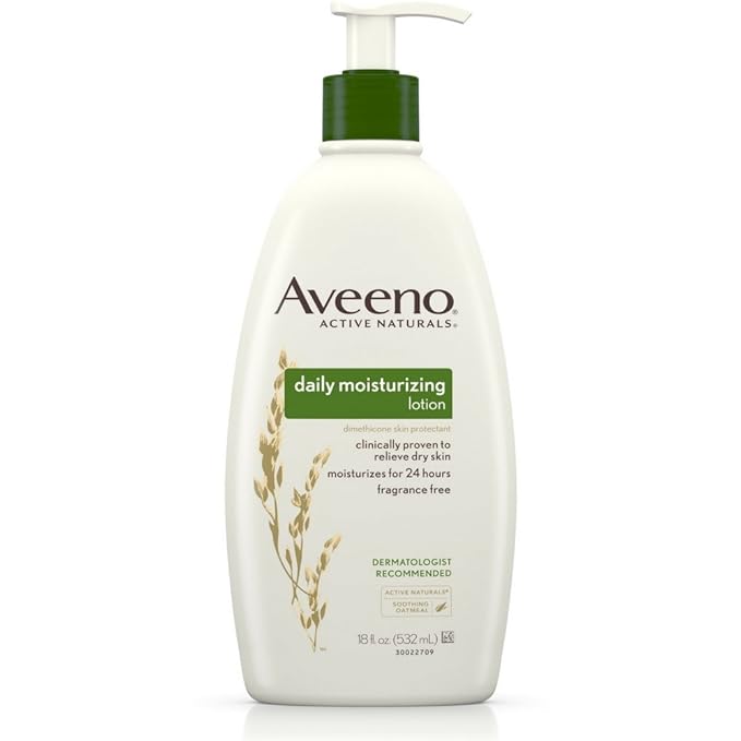 Aveeno Daily Moisturizing Lotion, 18 fl. Oz (Pack of 3)