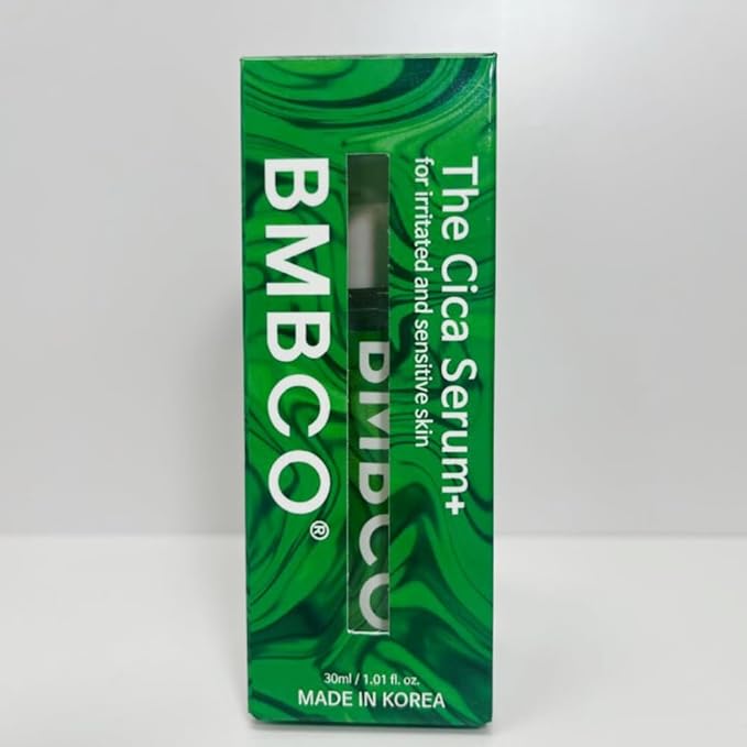 BMBCO The Cica Serum – Calming & Balancing Ampoule for Sensitive Skin | Vegan Korean Skincare with Tiger Grass – 30ml / 1.01 fl oz