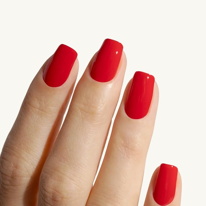 Botanist The Remedy | Nail Strengthening Polish | Repairs & Hardens Nails Damaged from Acrylics, Dip & Gel Manicures | Non-Toxic, 84% Plant Based, 21-Free & Vegan (Poppy Red)