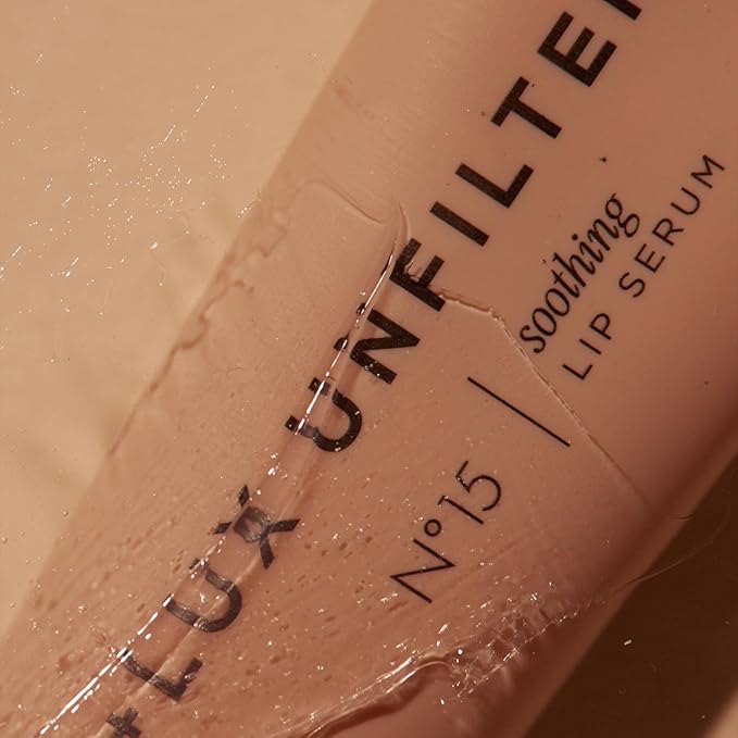 '+ Lux Unfiltered N°15 Soothing Lip Serum – Fragrance Free, Moisturizing, Hydrating Lip Balm with Hyaluronic Acid & Shea Butter – Cooling Touch Applicator - Vegan, Cruelty-Free, & Petroleum-Free