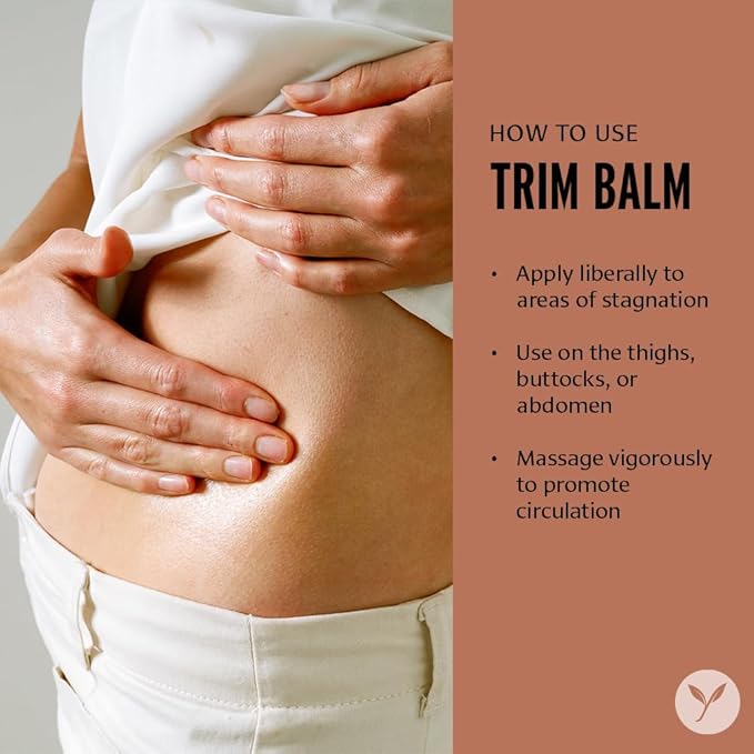 Banyan Botanicals Trim Balm - Certified Organic, 4 oz - Chitrak and Guggulu Increases Metabolism