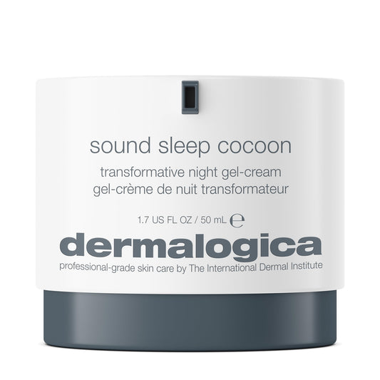 Dermalogica Sound Sleep Cocoon Night Cream Gel for Face, Revitalizing Overnight Moisturizer with Essential Oils - Promotes Restful Sleep for Radiant, Healthier-Looking Skin, 1.7 Fl Oz