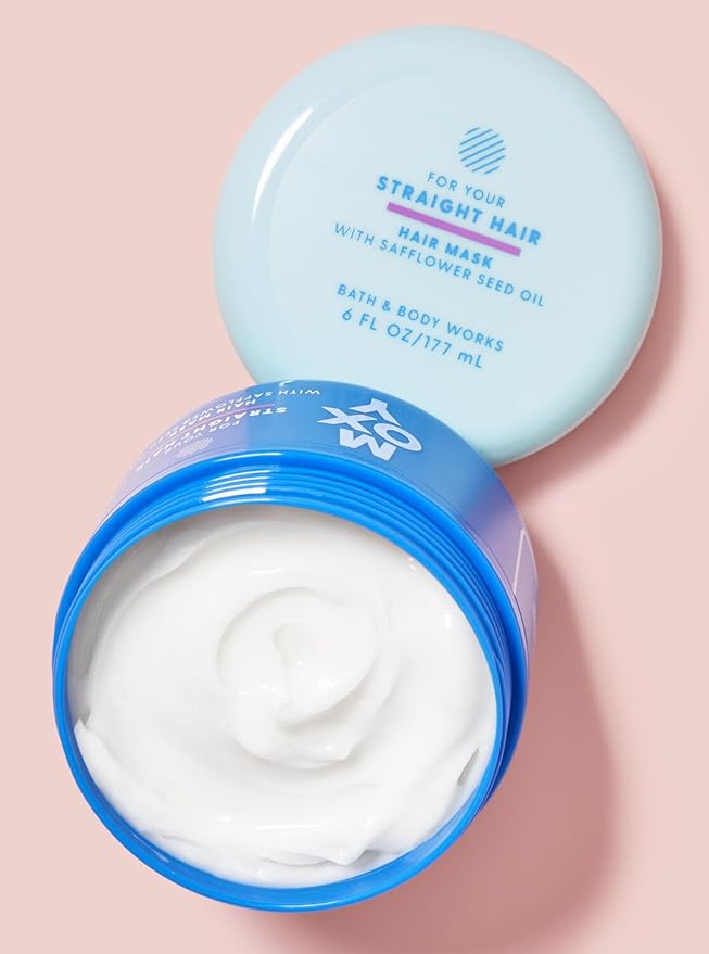 Bath + Body Works Moxy Hair Mask with Safflower Seed Oil - For Straight Hair - 6 ounces