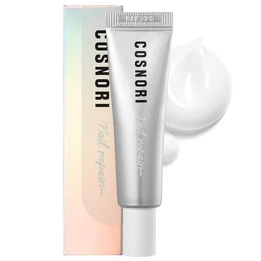COSNORI Silk Repair Nail Cream - Intensive Nail & Cuticle Hydration with Silk-Fibroin - Non Oily Formula - For Dry & Damaged Nails - Gel Nail Recovery, 15ml (0.5 fl. oz.)