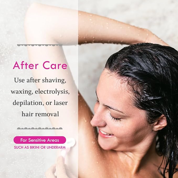 Bikini Zone Medicated After Shave Crème with Soothing Lidocaine, 1 Oz, 3 Pack