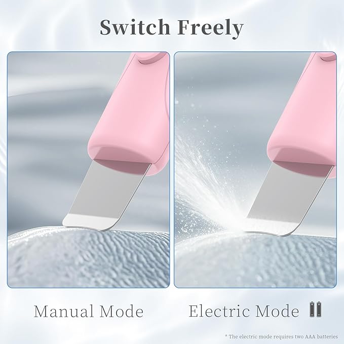 Blackhead Remover Tools, Black Head Remover for Face and Nose, Deep Pore Cleaner for Daily Skin Care, Skin Care Tools for Men and Women, Travel Blackhead and Whitehead Removal (Pink)