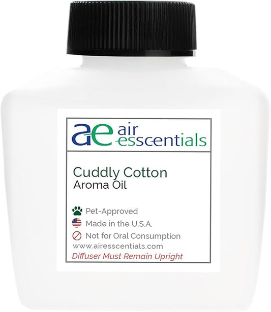 Cuddly Cotton Aroma Oil for Smart Scent Air Machines & Cold Air Diffusers, Pet-Safe Fresh Cotton Essential Oil, Floral, and Crisp Apple Scents, 100mL