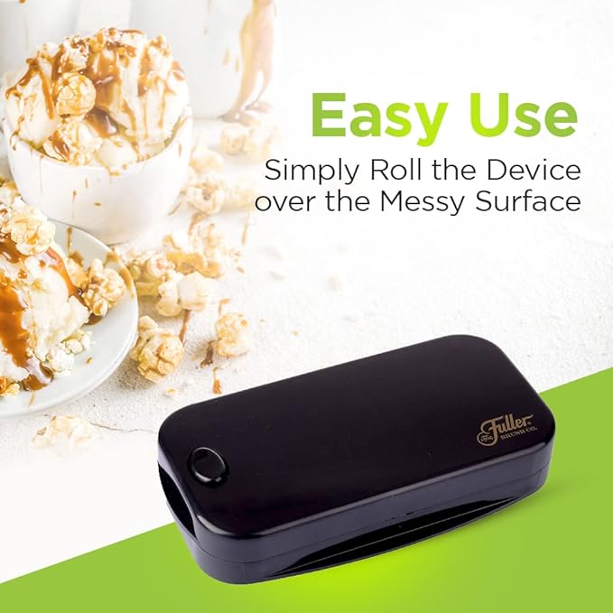 Fuller Brush Premium Table Tidy - Portable Handheld Crumb Remover Sweeps Crumbs & Dry Spills on Fabric Tablecloth Placemats & Tabletop Surfaces Comes in 3 Colors Available in Singles & Packs of 2 or 6