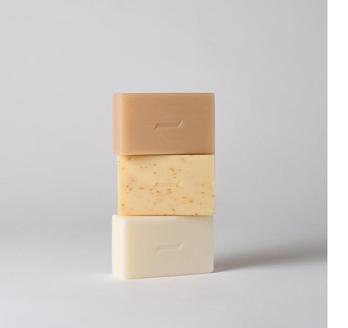 Caswell-Massey Pure Castile Bar Soap for Men & Women, Unscented & Moisturizing Natural Soap Bar for All Skin Types, Made with Essential Oils & Plant-Based Formula for Face, Body & Hair, 6.4 oz