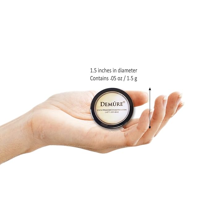 Demure Mineral Make Up (Bronze Peach) Shimmer Eyeshadow, Loose Powder, Glitter Eyeshadow, Eye Makeup, Professional Makeup