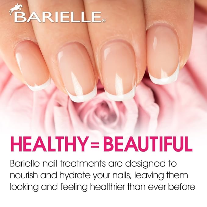 Barielle Nail Strengthener Cream 1 ounce (Pack of 2) Helps Improve Nail Growth, for Healthier and Stronger Nails, Prevents Splitting, Cracks and Ridges, Resists Splits, Peels and Breaks.