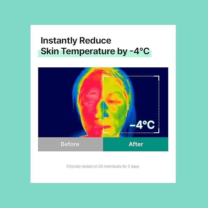 Cell Fusion C Calming Down Cream, CICA, Redness Relieving Moisturizer for Sensitive Skin, Green Color Correcting, Centella Asiatica, 50ml / 1.69 fl.oz