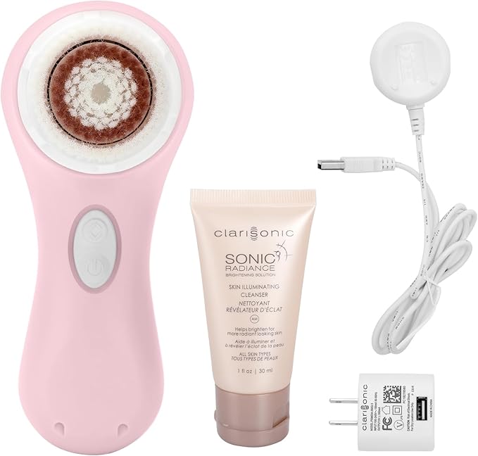 Clarisonic Mia 2 Acoustic Wave Facial Skin Facial Cleansing Brush (Pink)