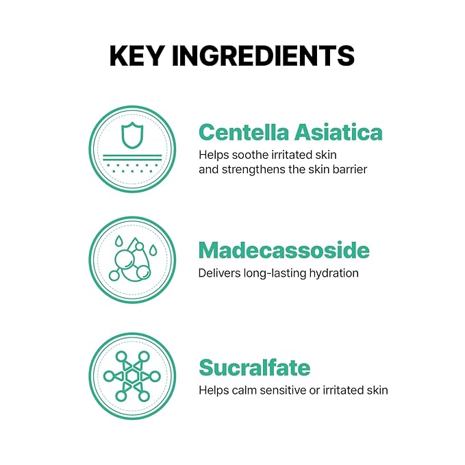 Cell Fusion C Calming Down Cream, CICA, Redness Relieving Moisturizer for Sensitive Skin, Green Color Correcting, Centella Asiatica, 50ml / 1.69 fl.oz