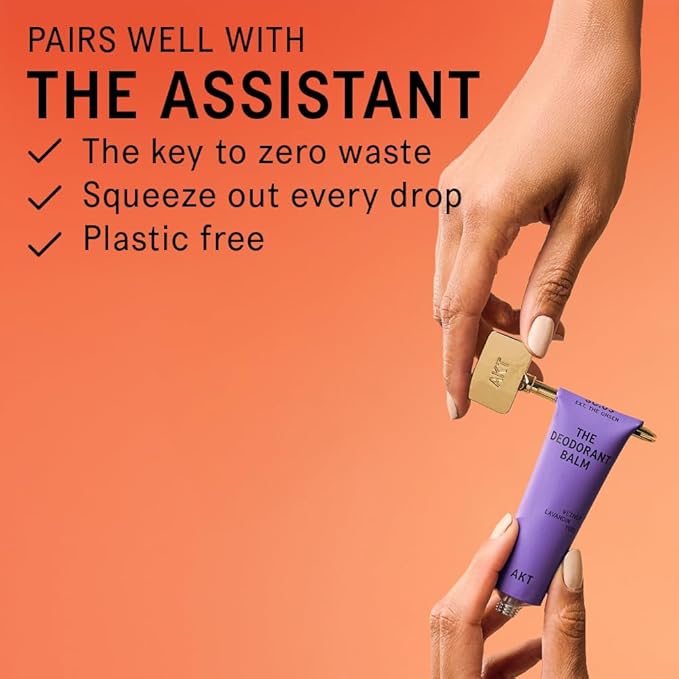 AKT, THE DEODORANT BALM. Award winning, multi-use, natural deodorant. Plastic Free. Gender Free. Aluminium Free. 100% effective — 1 tube lasts up to 3 months.SC.03 THE ONSEN. 50ml/1.76 FL.OZ