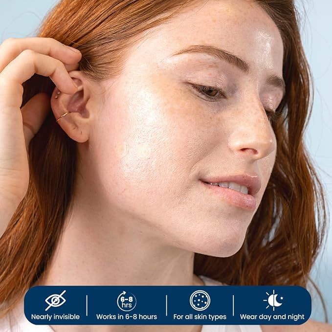 CLEAN SKIN CLUB 60 Invisible Vegan Pimple Patches, Derma Dot Hydrocolloid for Covering Zits, Blackhead, Blemish, Absorbing Face Cover Sticker, Skincare Treatment, Non Toxic Ingredients