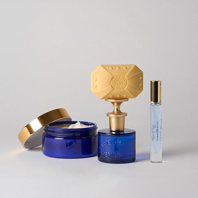 Caswell-Massey Natural Bar Soap Gift Set - Elixir of Love Scent - Romantic Triple-Milled Moisturizing Body Soap Bars for Women, Plant-Based Formula for Soft Skin, Made in USA, 3 x 3.5 oz