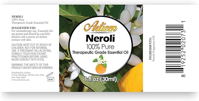 Artizen 30ml Oils - Neroli Essential Oil - 1 Fluid Ounce
