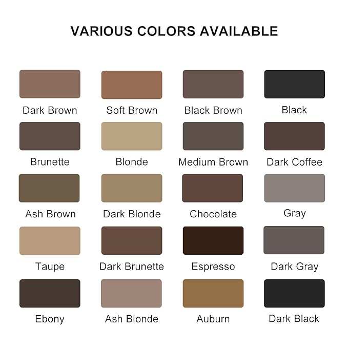 2-in-1 Waterproof Eyebrow Pen with Dual-ended Pencil & Brush - Natural Looking Brows (Espresso)