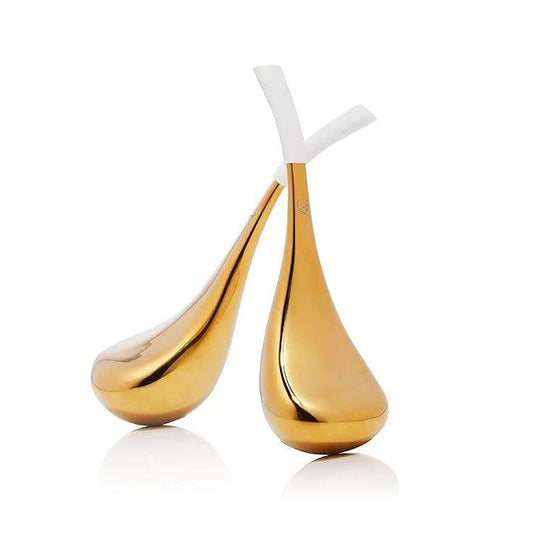 Angela Caglia Gold Cryo Facial Set | Refreshing Cryotherapy Facial Set that Improves Circulation, Reduces Puffiness and Dark Circles for a Refreshed & Rejuvenated Complexion