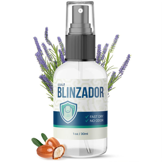 Blinzador – Natural Spray for Foot & Nail with Plant-Based Ingredients – Fast-Drying, Odorless, Easy-to-Use | 1oz (30ml), 1 Month Supply