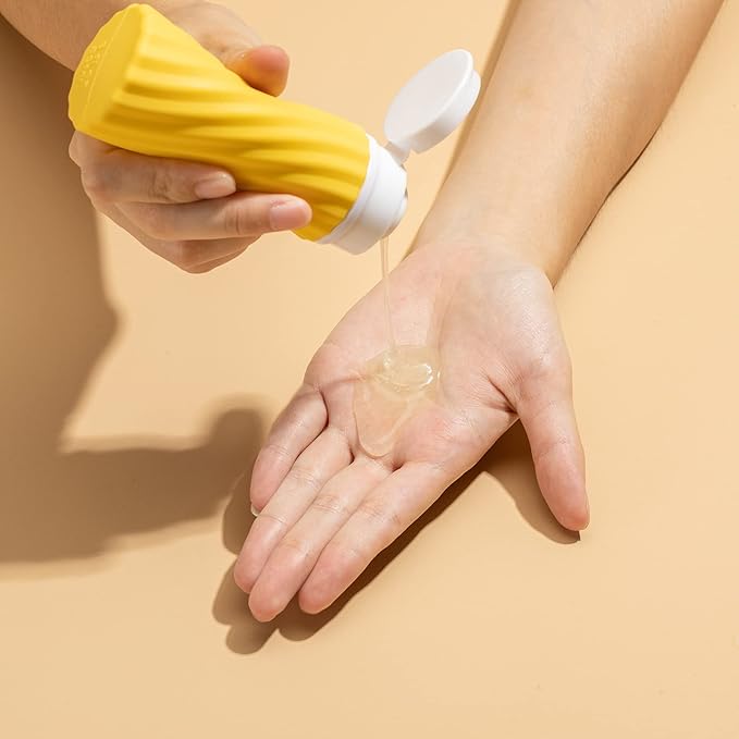 3oz Travel Bottles, Empty Squeeze Toiletries, Tsa Liquid Container, Leak Proof Traveling Size for Shampoo, Conditioner, Lotion (4PCS)