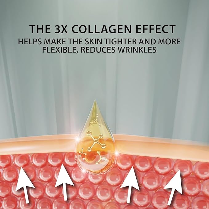 Dead Sea Collection Moisturising Night Face Cream with 3X Collagen – Anti Aging Nourishing Facial Moisturiser with Dead Sea Minerals and Vitamin E for Women and Men – All Skin Types (50 ml)